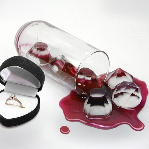 Форма для льда Алмазы Лед в стакане Форма для льда Алмазы Лед в стакане