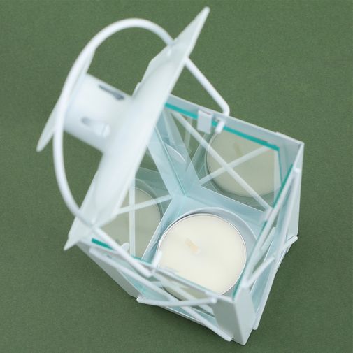 Новогодний подарочный набор свеча и фонарик Все получится