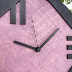 Часы настенные 3-7-11 Бургундия