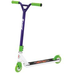 Самокат для трюков Razor Beast V3 (Бело-фиолетовый)