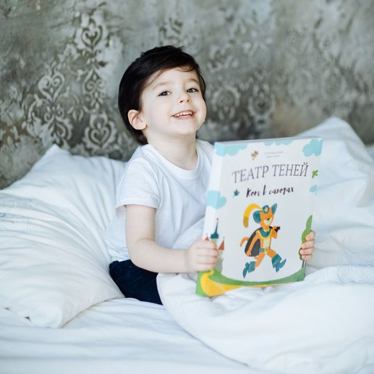 Книга Театр теней Кот в сапогах