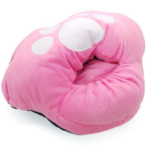 Тапок с подогревом от USB Лапа Розовый