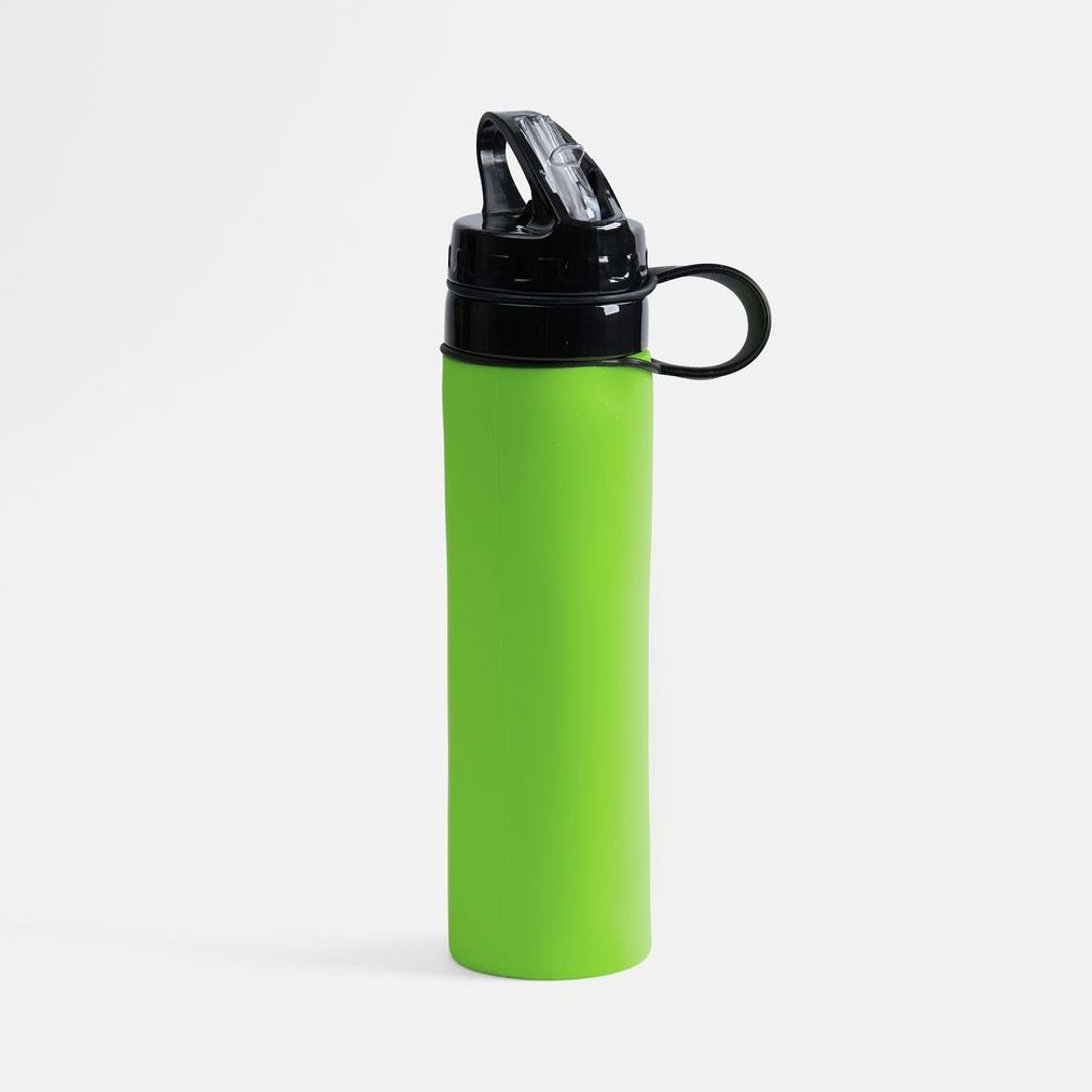 Складная бутылка для воды Langfossen (Зеленое яблоко) Складная бутылка для воды Langfossen (Зеленое яблоко)