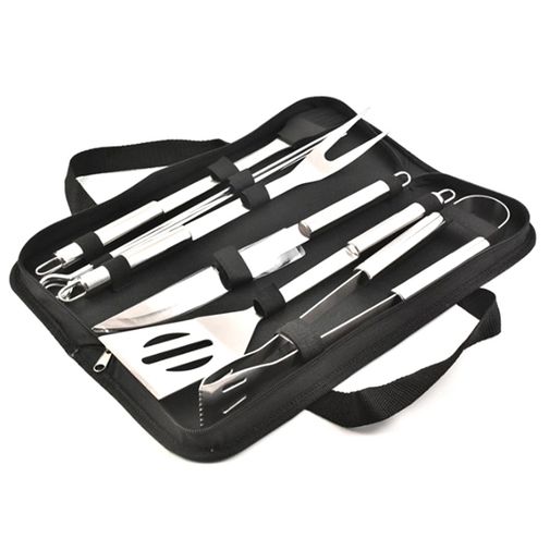 Барбекю набор в чехле (9 предметов) Барбекю набор в чехле (9 предметов)