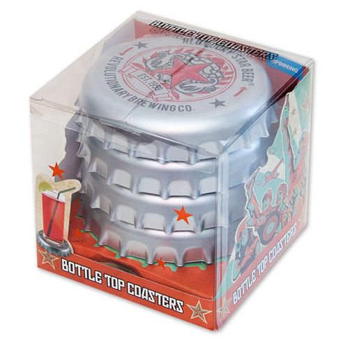 Подставки под напитки Бутылочные крышки (4 шт.) Подставки под напитки Бутылочные крышки (4 шт.)