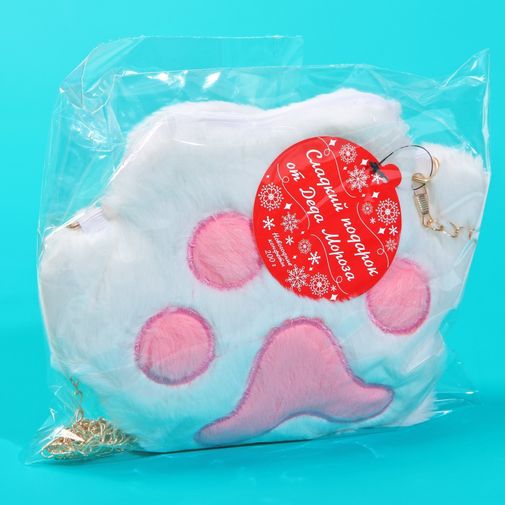 Подарочная сумка-лапка с конфетами Сладкий подарок от Деда Мороза Подарочная сумка-лапка с конфетами Сладкий подарок от Деда Мороза