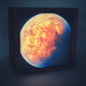 Фотосветильник-фреймбокс DFBox (15х15 см) (Марс)