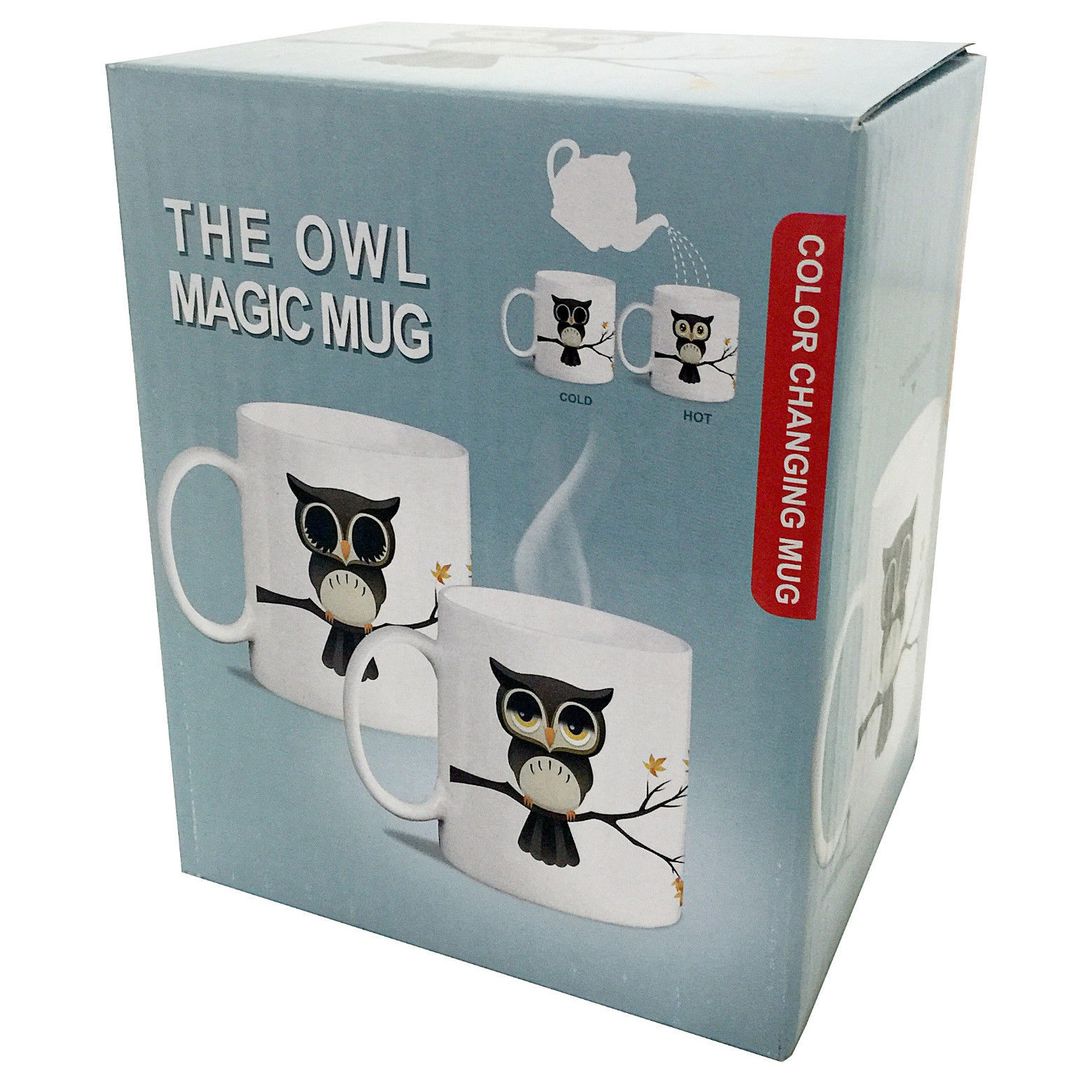 Термокружка Сова Owl Magic Mug Термокружка Сова Owl Magic Mug