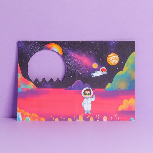 Открытка Космического настроения Открытка Космического настроения