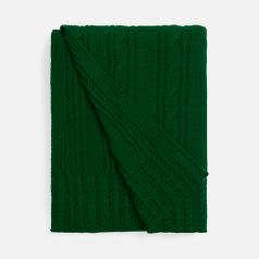 Плед Remitt (глубокий зеленый))