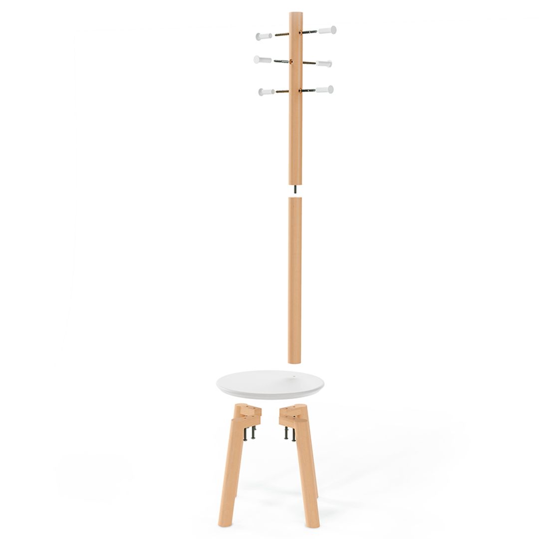 Вешалка-табурет напольная Pillar Вешалка-табурет напольная Pillar