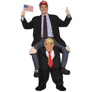 Костюм-наездник верхом Дональд Трамп Костюм-наездник верхом Дональд Трамп