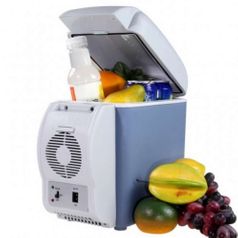 Холодильник с функцией подогрева для авто (7,5 л, 12В)