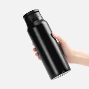 Термобутылка Magnus с магнитным держателем для телефона (черный)