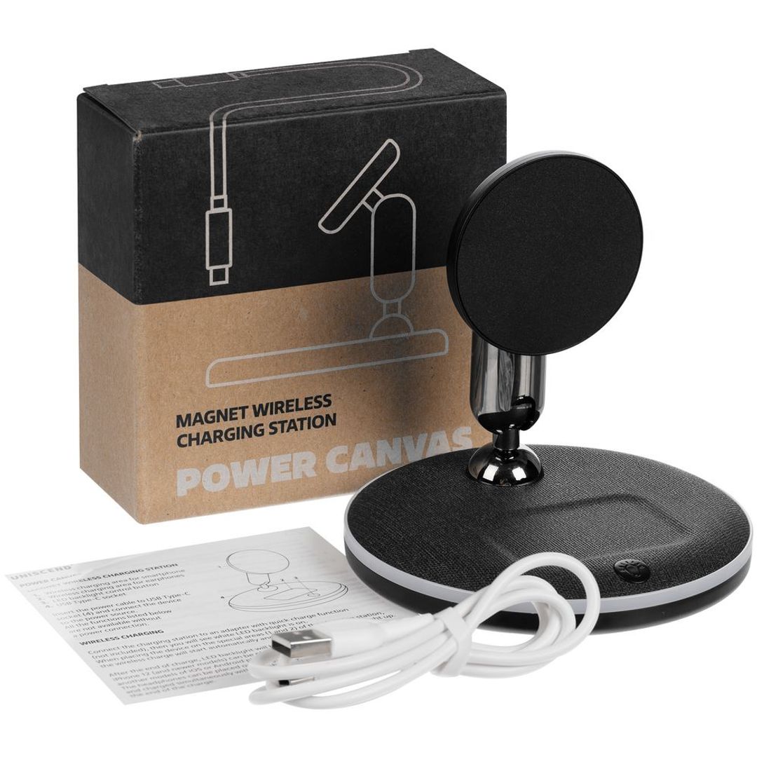 Универсальная зарядная станция Power Canvas (Черная) Универсальная зарядная станция Power Canvas (Черная)