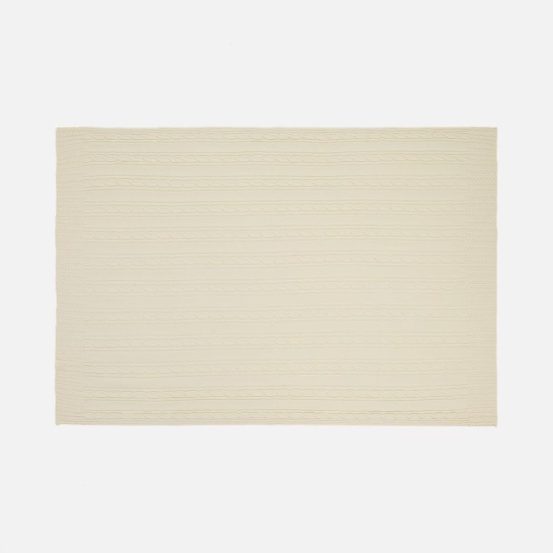 Плед Remitt (молочный)