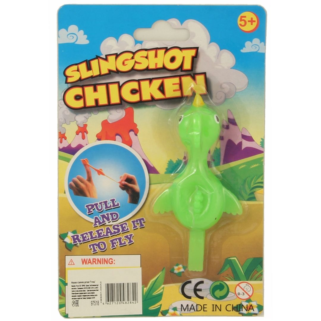 Летающий цыпленок Slingshot Chicken (Салатовый) Упаковка Летающий цыпленок Slingshot Chicken (Салатовый) Упаковка