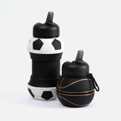 Складная бутылка для воды Basketball Flex (черный) Складная бутылка для воды Basketball Flex (черный)
