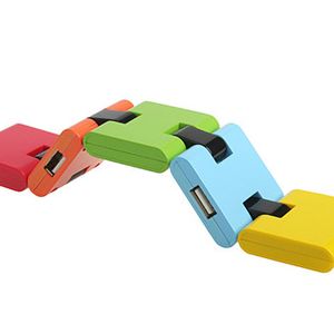 USB Хаб Змейка Квадратная