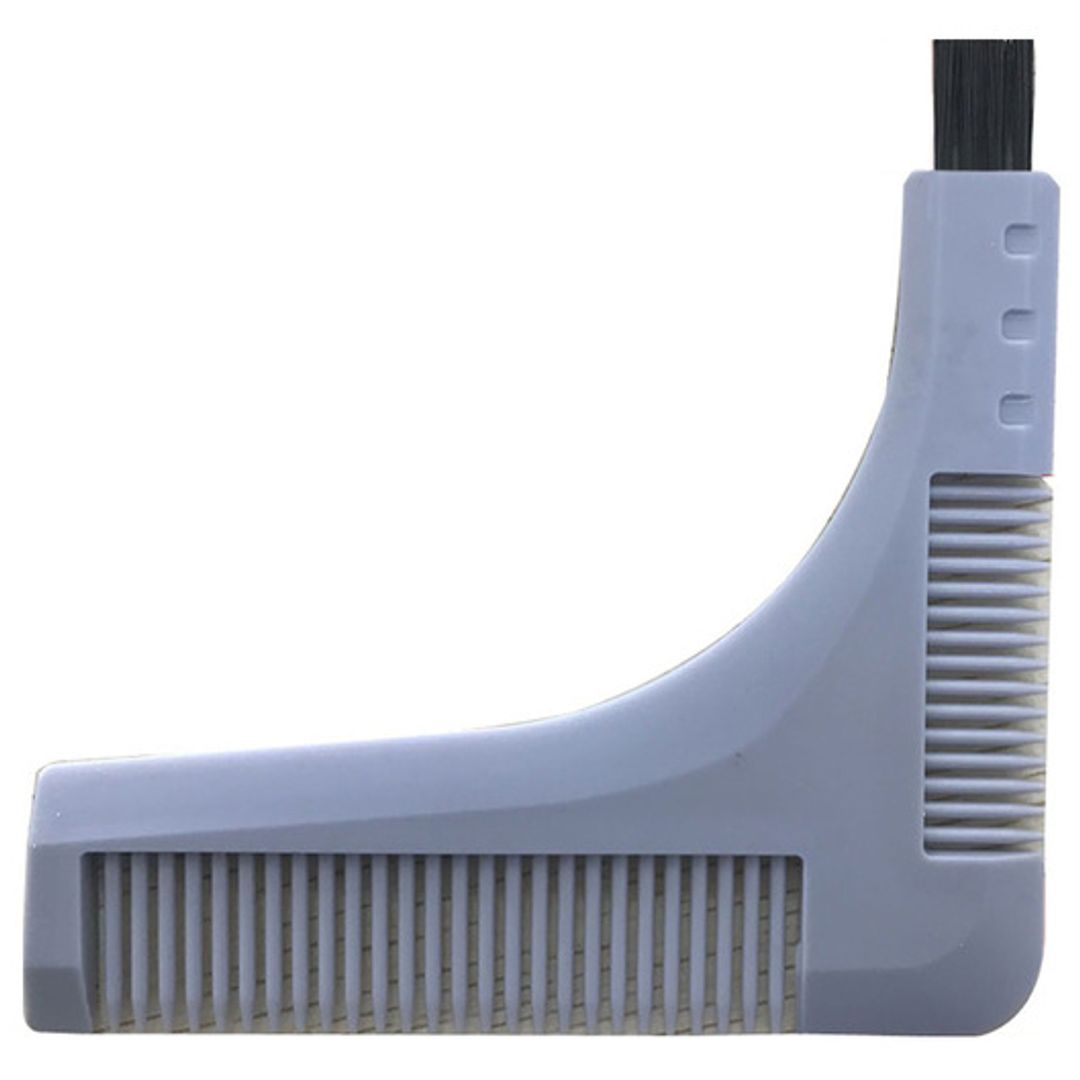 Расческа для бороды с щеткой