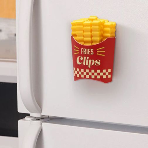 Клипсы для пакетов Картофель фри Клипсы для пакетов Картофель фри