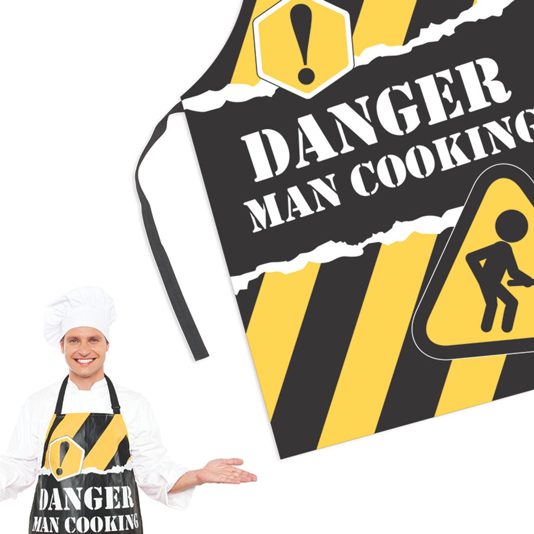 Фартук Опасно! Мужчина готовит! Danger! Man Cooking! Фартук Опасно! Мужчина готовит! Danger! Man Cooking!