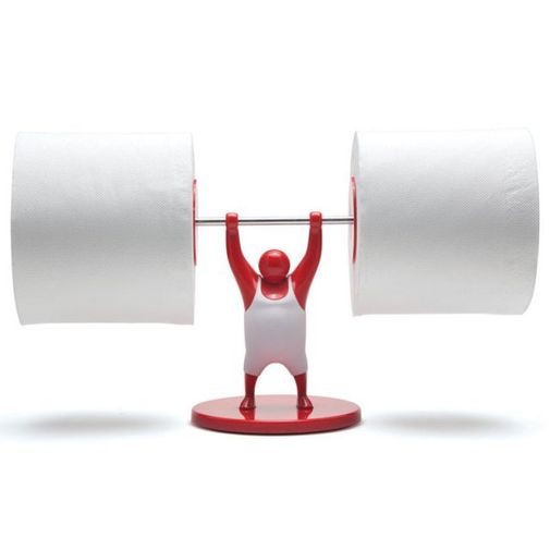 Держатель для туалетной бумаги Штангист Mr. T Держатель для туалетной бумаги Штангист Mr. T