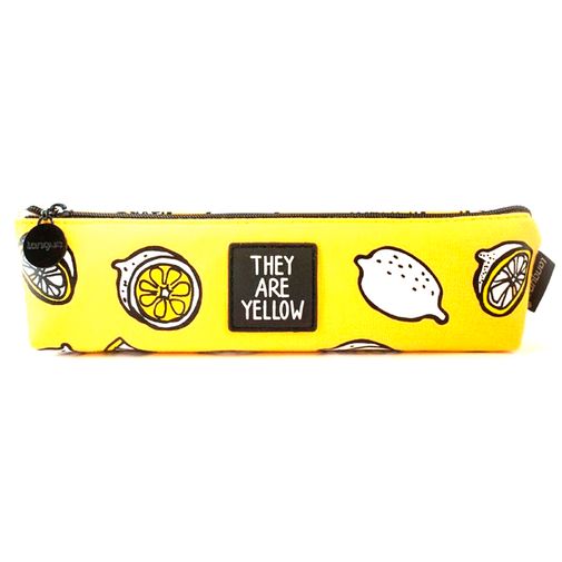 Пенал Желтые фрукты They are yellow (Лимон) Пенал Желтые фрукты They are yellow (Лимон)