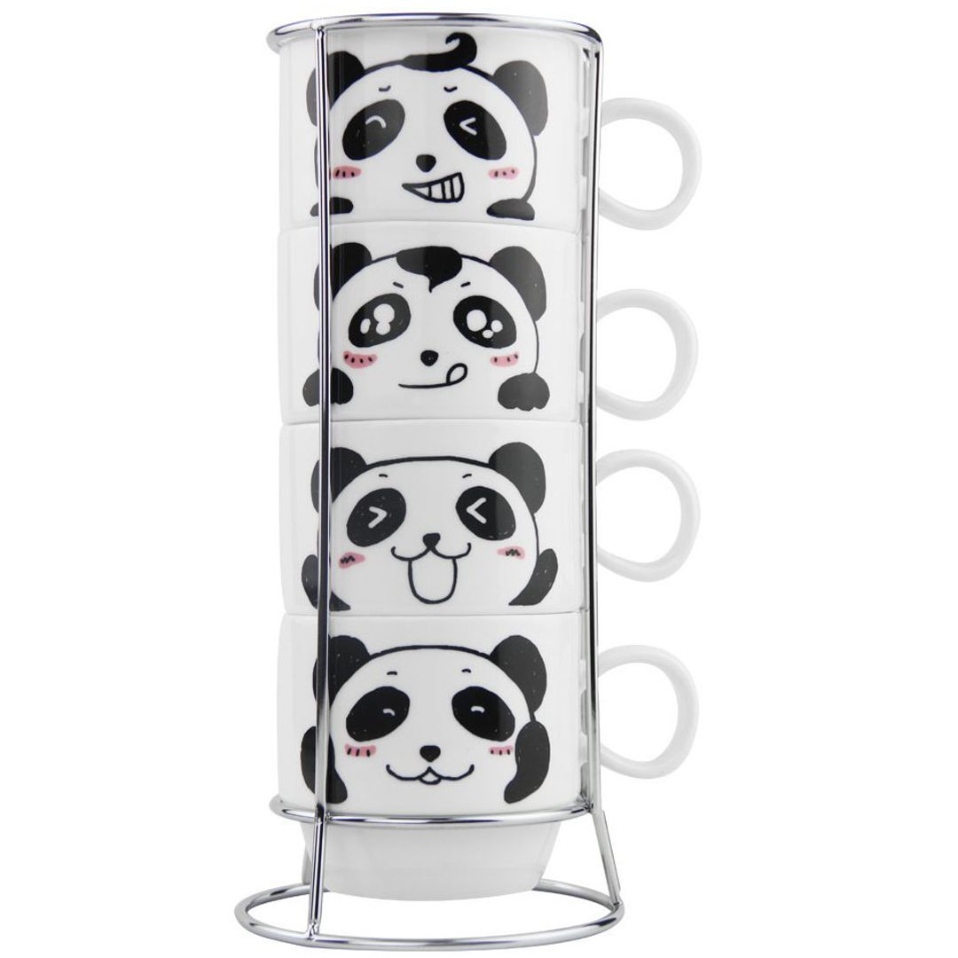 Набор чашек Панды Набор чашек Панды