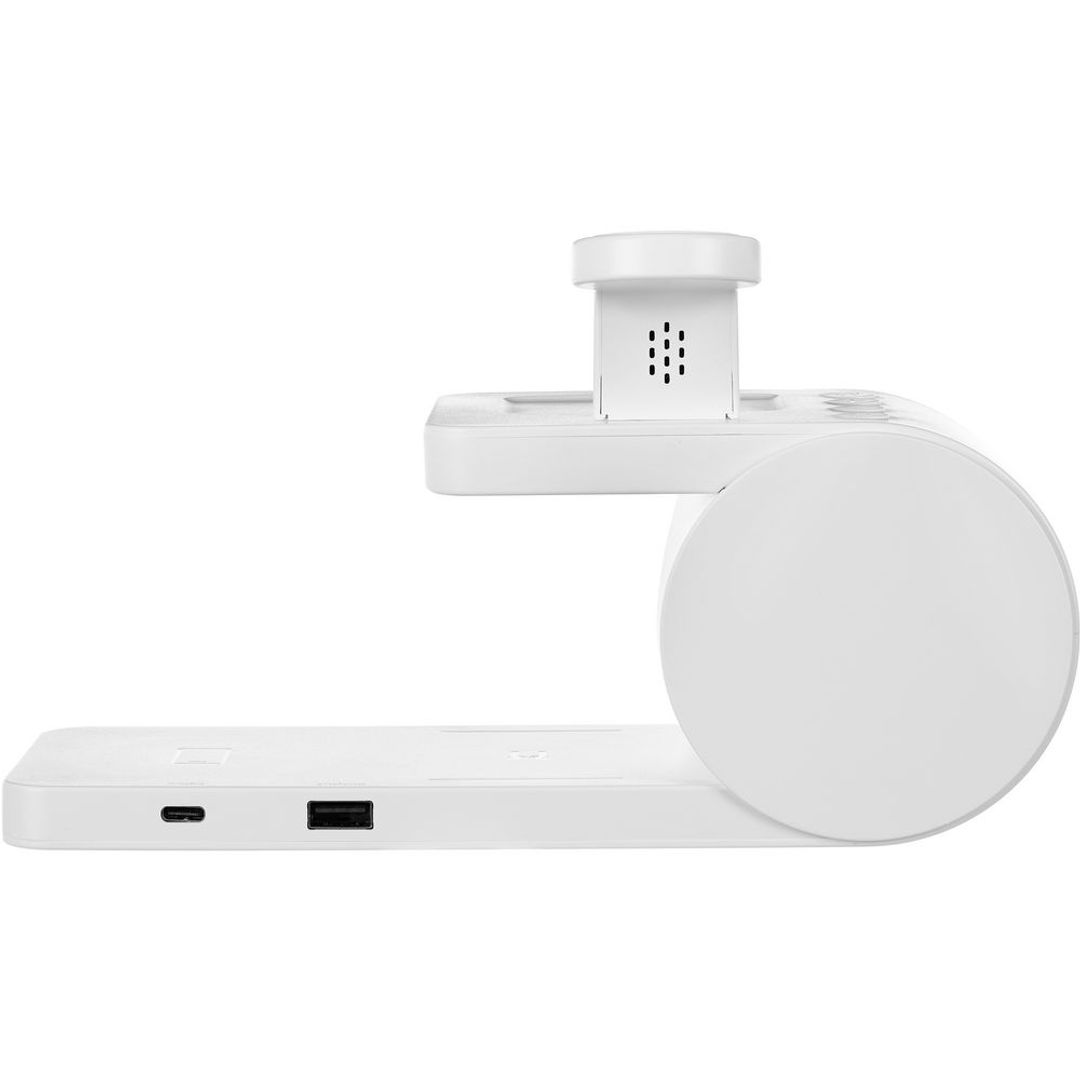 Станция беспроводной зарядки с часами fullStack (Белая) Станция беспроводной зарядки с часами fullStack (Белая)