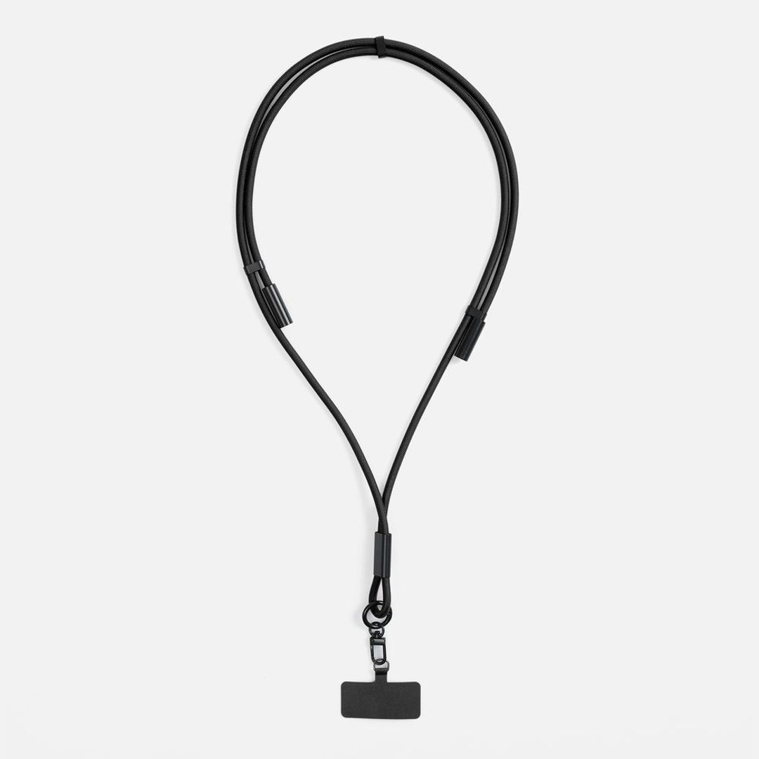 Кабель-ланьярд energyFlex Power Delivery 60 Вт (черный)