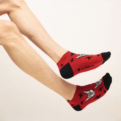 Носки Король тусовки (укороченные)