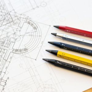 Вечный карандаш Construction Endless (Синий)