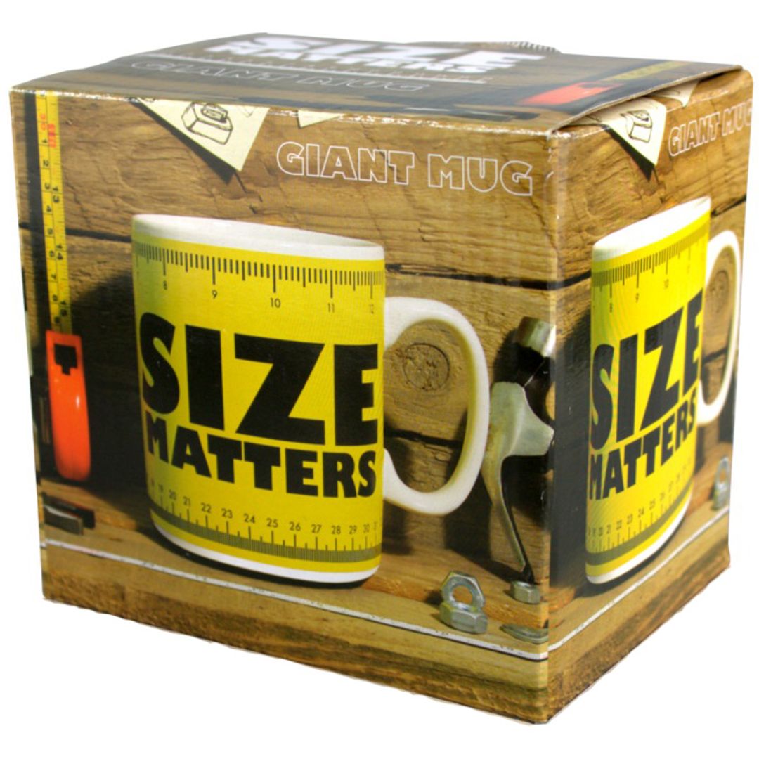 Гигантская кружка Size Matters Упаковка Гигантская кружка Size Matters Упаковка