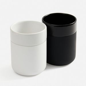 Кружка Nabo с силиконовым держателем (белый)