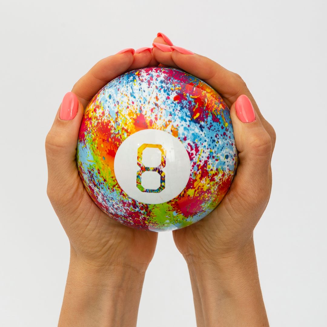 Магический Шар 8 Акварель