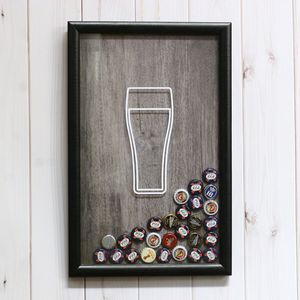 Копилка для пивных крышек и пробок Beer time