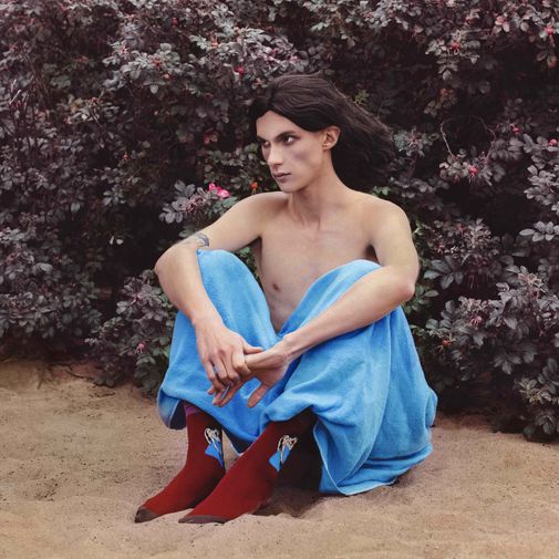 Носки Демон сидящий Носки Демон сидящий