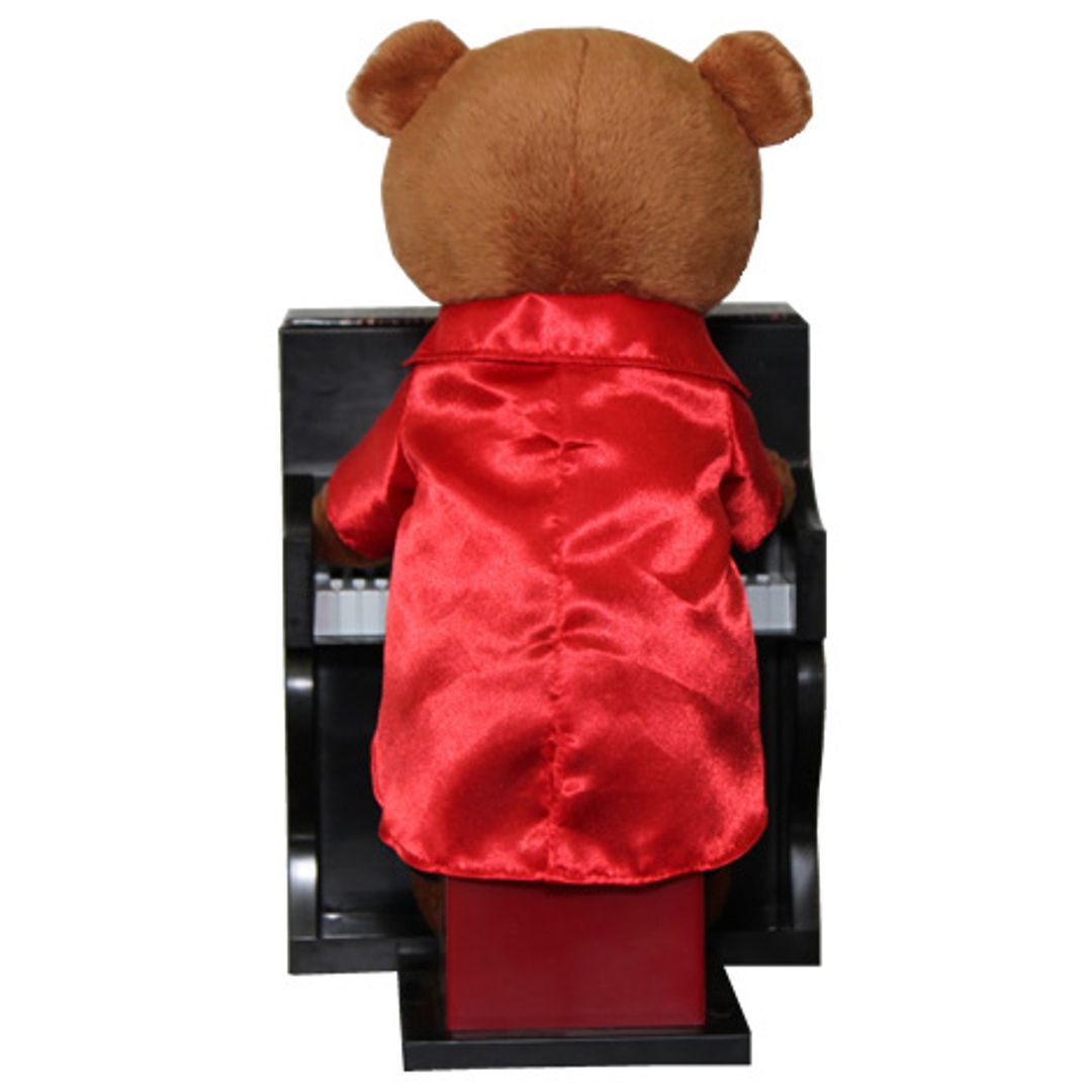 Музыкальная игрушка Медвежонок Пианист Сзади Музыкальная игрушка Медвежонок Пианист Сзади