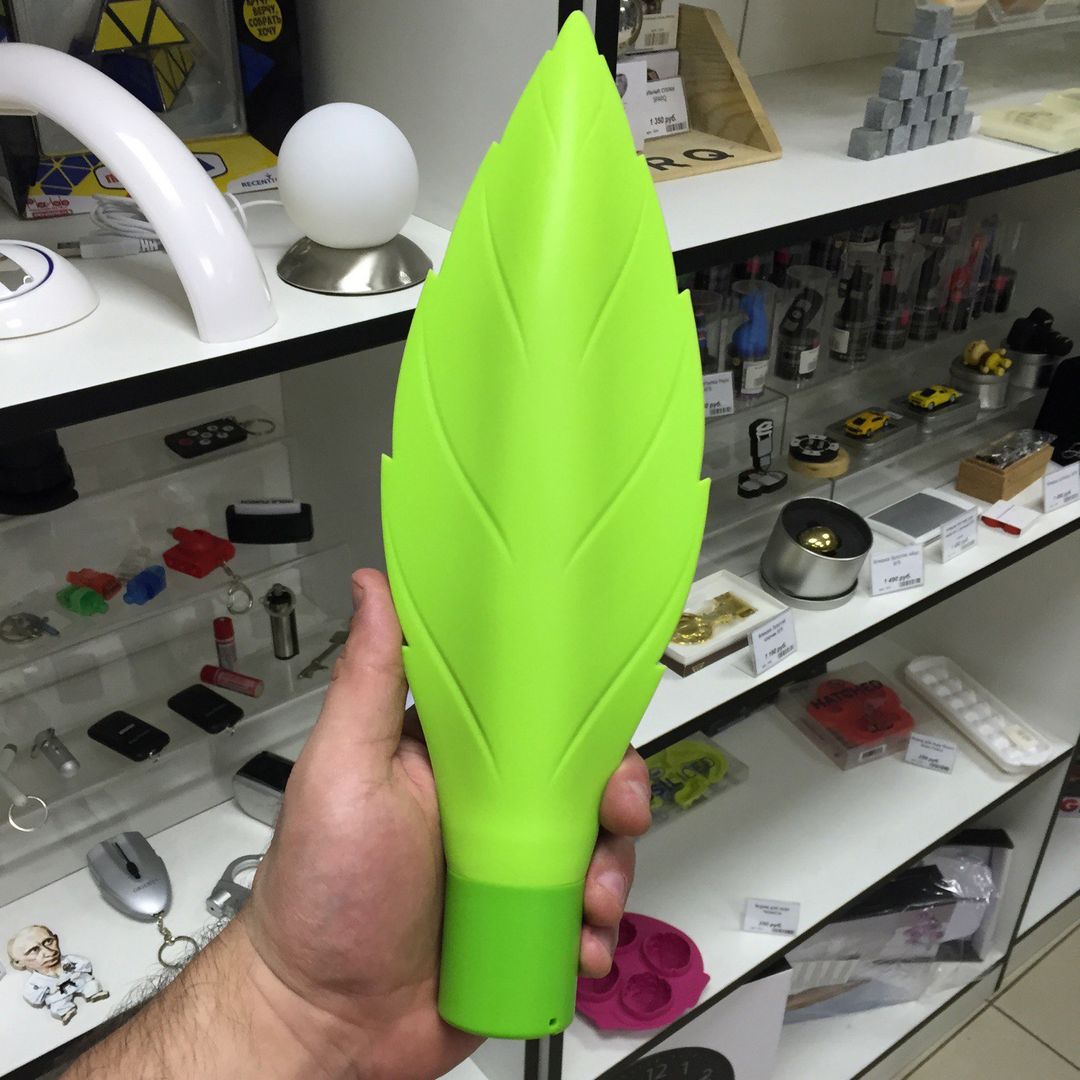 Зонт Лист Leaf Umbrella (Салатовый) В чехле Зонт Лист Leaf Umbrella (Салатовый) В чехле