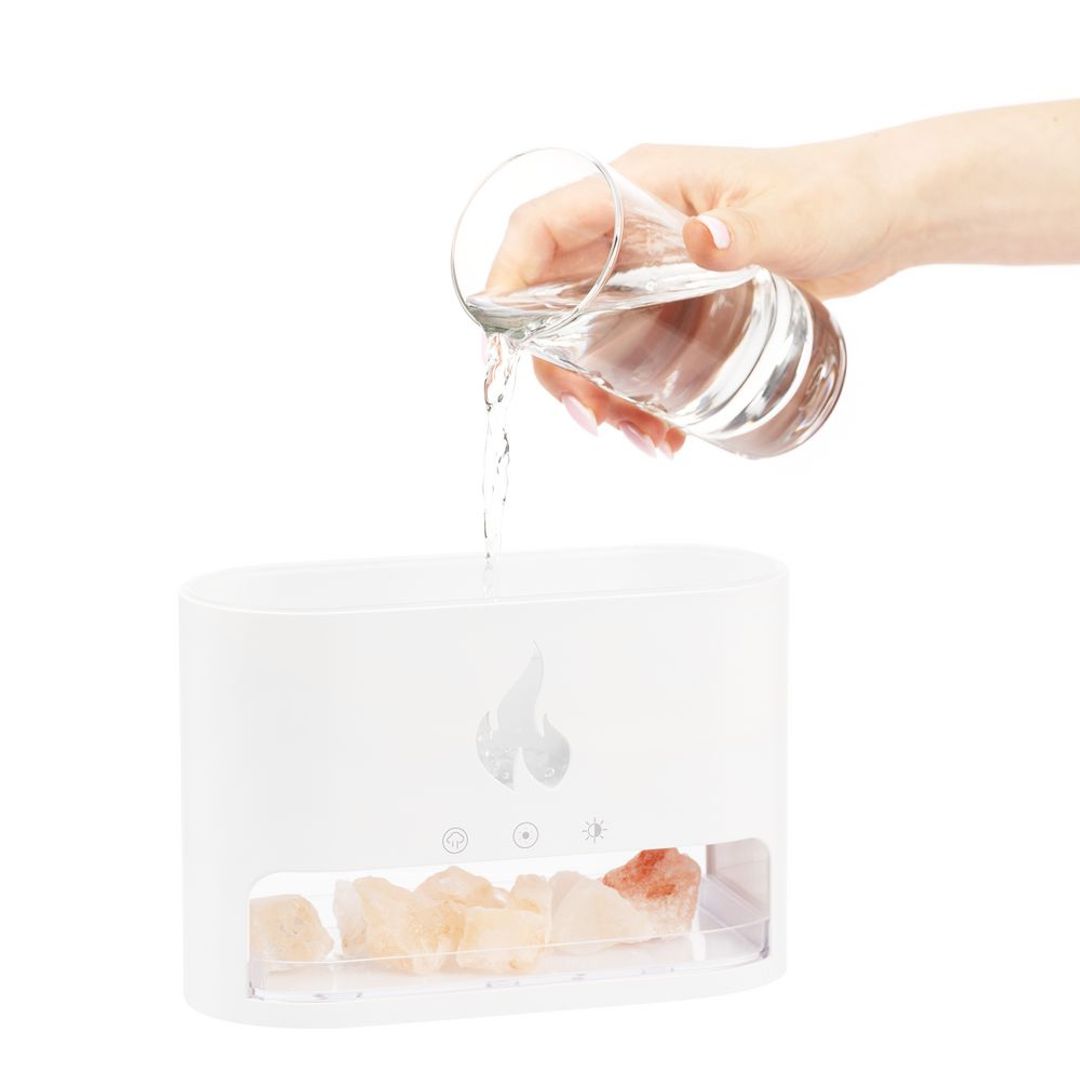 Увлажнитель-ароматизатор Fusion Blaze с имитацией пламени Увлажнитель-ароматизатор Fusion Blaze с имитацией пламени