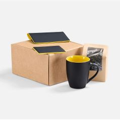 Подарочный набор Multimo Tea (черный с желтым) Подарочный набор Multimo Tea (черный с желтым)