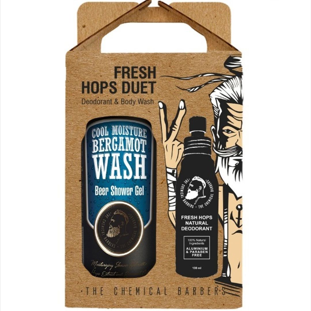 Подарочный набор Дуэт свежего хмеля The Chemical Barbers Хмель и грейпфрут (TCB46gr)