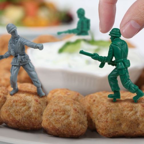 Шпажки для канапе Солдаты Food Fighters Шпажки для канапе Солдаты Food Fighters