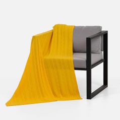 Плед Remitt (желтый)