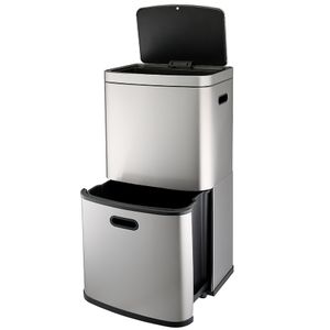Контейнер мусорный с 2-мя отделениями Smart Bin сенсорный (60 л)