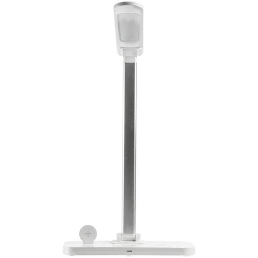 Настольная лампа с беспроводной зарядкой Power Light (белый)