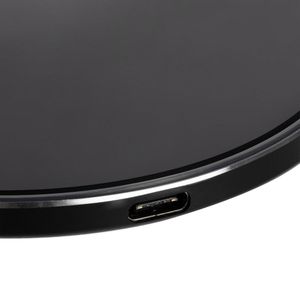 Кружка с подогревом и беспроводной зарядкой Dual Base Matt (Черная)