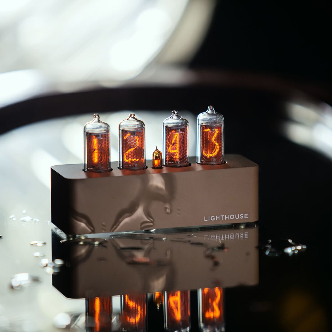 Ламповые часы Lighthouse 1.0 Brown