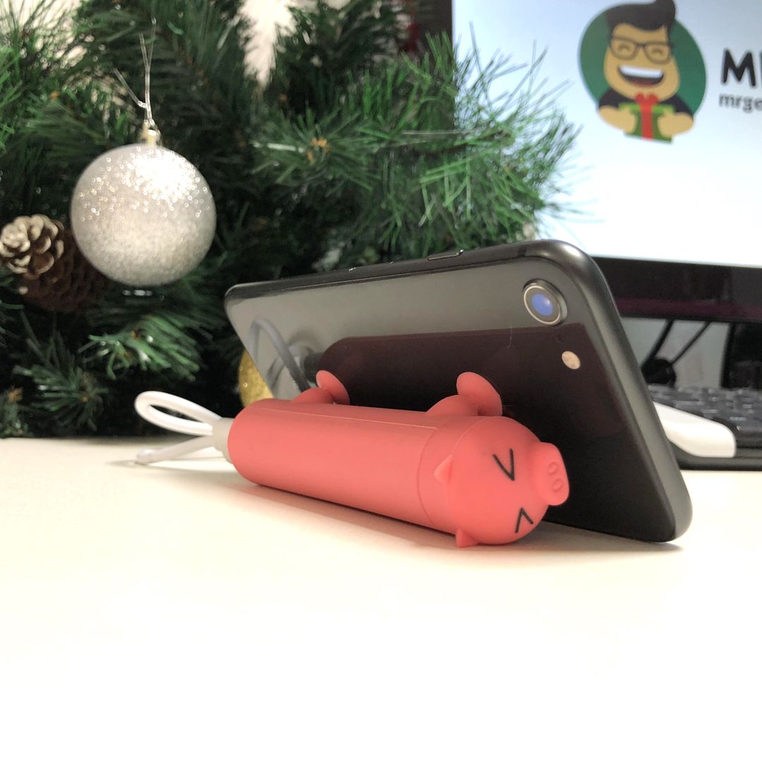 Внешний аккумулятор Power Bank Свинка